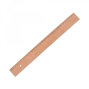 Règle promotionnelle en bois pour enfant