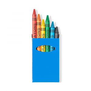 Boîte de crayons en cire à personnaliser