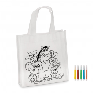 Sac pour enfant à colorier