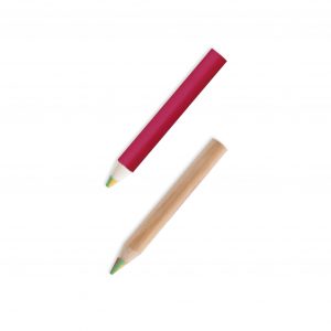 Crayon mine 4 couleurs 8.7cm publicitaire