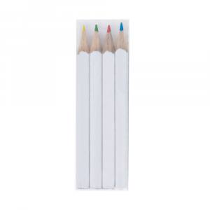 Set de 4 crayons de couleurs personnalisable