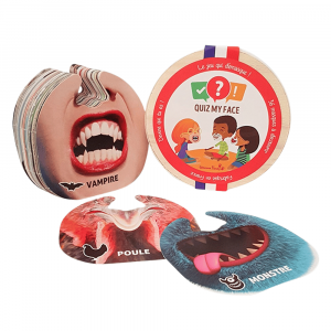 Jeu de cartes Quiz my Face personnalisé