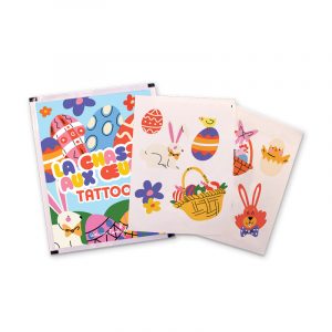 tatouage promotionnel pour Pâques