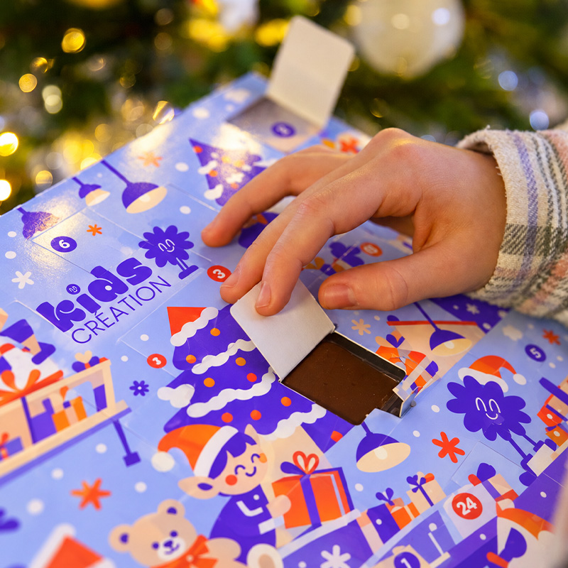 Calendrier de l'avent sur mesure
