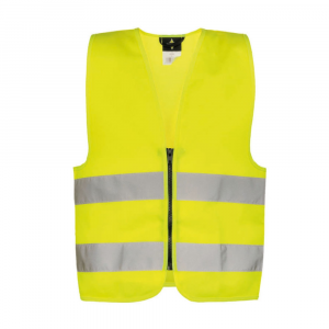 Gilet de sécurité jaune pour enfant personnalisable