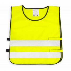 Gilet jaune fluorescent à personnaliser - objet pub enfant