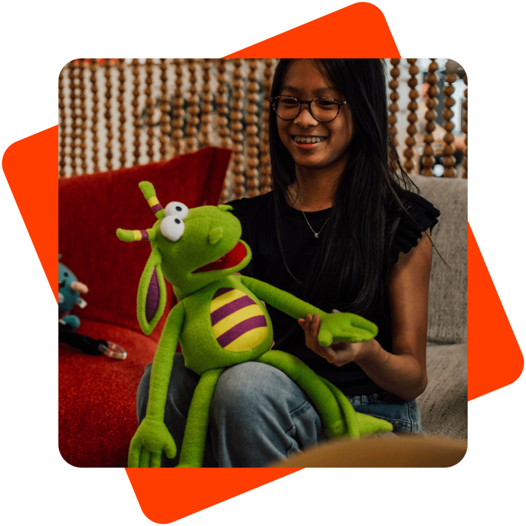 Peluche personnalisé Dark Smile Production, réalisation Kids Création