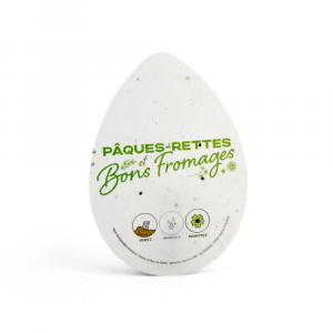 Papier graines A6 découpe spéciale pour Pâques