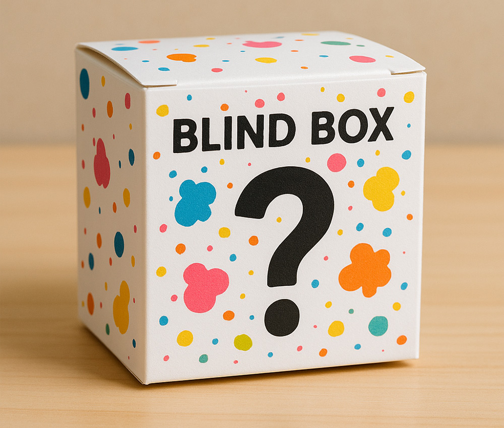 blind box carton creation goodies collection