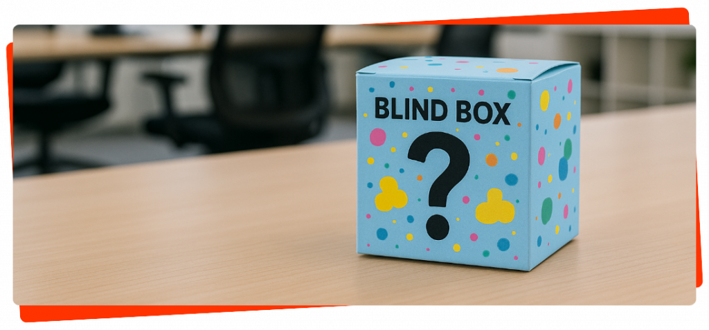 blind boxe sur mesure collection goodies