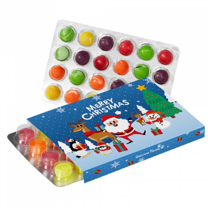 calendrier de l'avent format A5 personnalisable pour les fêtes