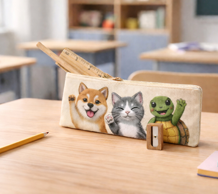 custom-made fabric pouch