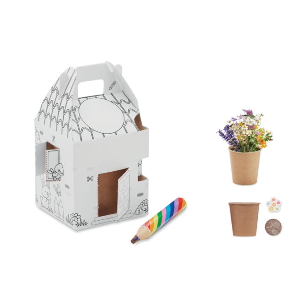 coloriage pâques et plantation