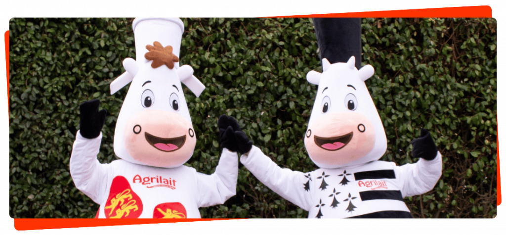 mascotte en produit dérivé