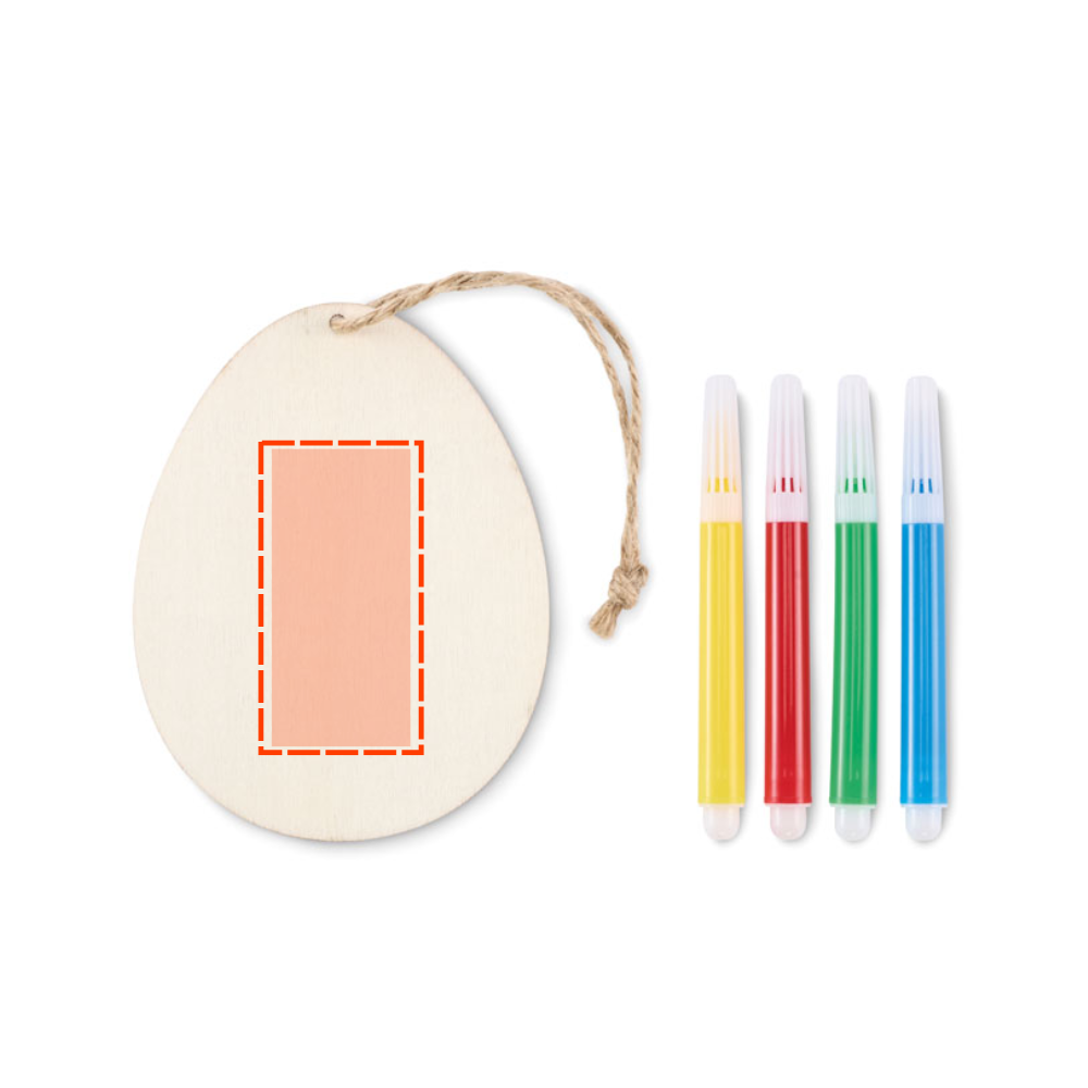 feutre ornement coloriage objet promotionnel