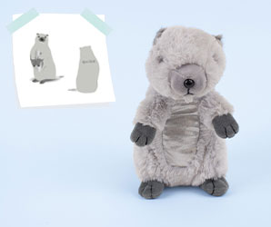 PELUCHE STATION DE SKI